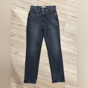 Madewell Black Cropped ‘The Perfect Vintage Jean’ Size 24